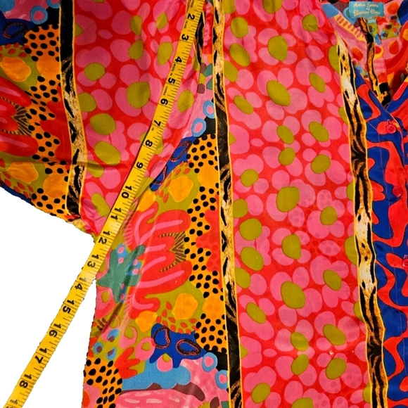 Antica Sartoria Cirque Vibrant Multicolor Kimono-One Size- NWOT - Picture 15 of 16